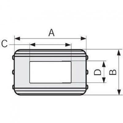 ДКС CSA-4N 150D Wo Накладка на T*ог 00099 DKC