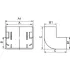 ДКС AEM 40x17 Угол внешний 00406 DKC ДКС AEM 40x17 Угол внешний 00406 DKC