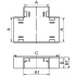 ДКС IM 25x17 Тройник коричневый 00536B DKC ДКС IM 25x17 Тройник коричневый 00536B DKC