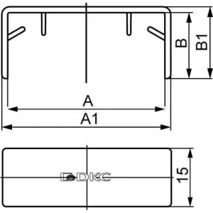ДКС GM 40x17 Соединение на стык 00597 DKC ДКС GM 40x17 Соединение на стык 00597 DKC