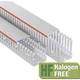 ДКС Короб перфорированный RLHF6 100x80, без галогенов, светло-серый 01130RLHF DKC