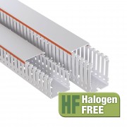 ДКС Короб перфорированный RLHF6 25x40, без галогенов, светло-серый 01163RLHF DKC