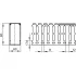 ДКС Короб перфорированный, синий RL12 80x80 01168RL DKC ДКС Короб перфорированный, синий RL12 80x80 01168RL DKC