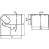 ДКС NEAV 120x40 Угол внешний изменяемый (70-120°) 01710 DKC ДКС NEAV 120x40 Угол внешний изменяемый (70-120°) 01710 DKC