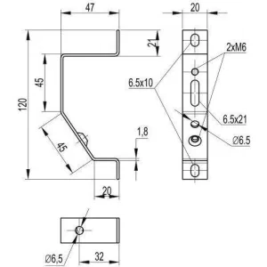 ДКС Кронштейн TSL 02195 DKC ДКС Кронштейн TSL 02195 DKC