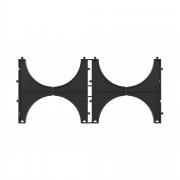 ДКС Держатель расстояния (кластер) для двустенных труб, д.110мм, двойной 025112 DKC