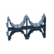 ДКС Держатель расстояния (кластер) для двустенных труб, д.140мм, двойной 025142 DKC