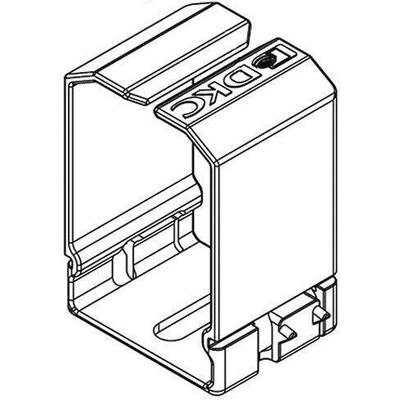 ДКС Держатель кабеля CL 40x40 для перфокороба серии RL 05104RL DKC ДКС Держатель кабеля CL 40x40 для перфокороба серии RL 05104RL DKC