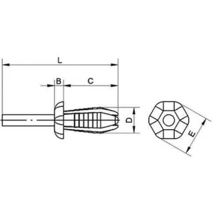 ДКС Фиксатор RL DUCTAFIX RL6 для короба 06511RL DKC ДКС Фиксатор RL DUCTAFIX RL6 для короба 06511RL DKC