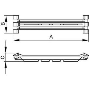 ДКС TR-ER 100 Фиксатор кабеля 07714R DKC ДКС TR-ER 100 Фиксатор кабеля 07714R DKC