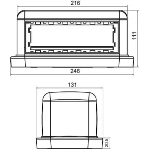 ДКС Напольная башенка BUS, 12 модулей, серая 09070 DKC ДКС Напольная башенка BUS, 12 модулей, серая 09070 DKC