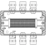 ДКС Взрывозащищенная клеммная коробка из алюминия TBE-A-14-(20xCBC.4)-3xANSBMB(A)-3xANSBMB(C)1Ex e IIC Т5 Gb / Ex tb IIIC T95°C Db IP66 1201.141.20.016 DKC
