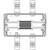 ДКС Взрывозащищенная клеммная коробка из алюминия TBE-A-14-(12xCBC.2)-2xKA2MHK(A)-2xKA2MHK(C)1Ex e IIC Т5 Gb / Ex tb IIIC T95°C Db IP66 1201.141.22.1240 DKC