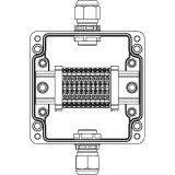 ДКС Взрывозащищенная клеммная коробка из полиэстера TBE-P-03-(10xCBC.2)-1xPABMP(A)-1xPABMP(C)1Ex e IIC Т5 Gb / Ex tb IIIC T95°C Db IP66 1231.031.22.121Z DKC