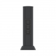 ДКС Алюминиевая колонна, 0.5м, цвет чёрный 19553 DKC