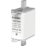 ДКС Предохранитель YON ножевого типа FG00 с одинарной индикацией 40А 1FG00-0040 DKC