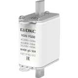 ДКС Предохранитель YON ножевого типа FG00 с одинарной индикацией 50А 1FG00-0050 DKC