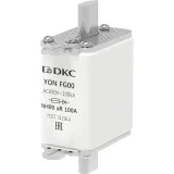 ДКС Предохранитель YON ножевого типа FG00 100А 690V характеристика aR 1FG00-0100-690V-AR DKC
