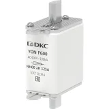 ДКС Предохранитель YON ножевого типа FG00 125А 400V характеристика aR 1FG00-0125-400V-AR DKC