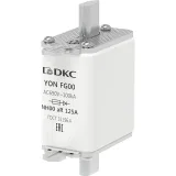 ДКС Предохранитель YON ножевого типа FG00 125А 690V характеристика aR 1FG00-0125-690V-AR DKC