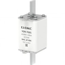 ДКС Предохранитель YON ножевого типа FG1 80А 690V характеристика aR 1FG01-0080-690V-AR DKC