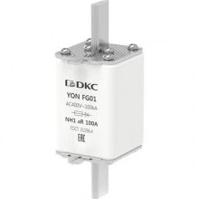 ДКС Предохранитель YON ножевого типа FG1 100А 400V характеристика aR 1FG01-0100-400V-AR DKC