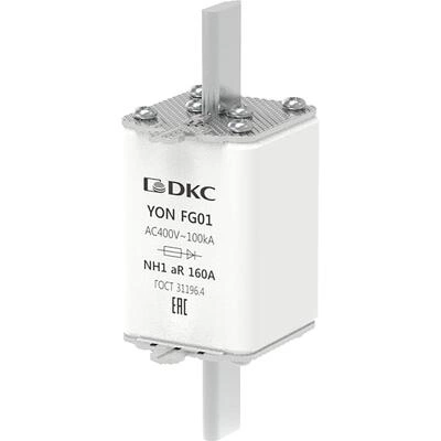ДКС Предохранитель YON ножевого типа FG1 160А 400V характеристика aR 1FG01-0160-400V-AR DKC ДКС Предохранитель YON ножевого типа FG1 160А 400V характеристика aR 1FG01-0160-400V-AR DKC