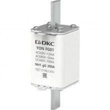 ДКС Предохранитель YON ножевого типа FG1 с одинарной индикацией 200А 1FG01-0200 DKC