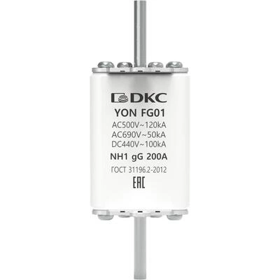 ДКС Предохранитель YON ножевого типа FG1 с одинарной индикацией 200А 1FG01-0200 DKC ДКС Предохранитель YON ножевого типа FG1 с одинарной индикацией 200А 1FG01-0200 DKC