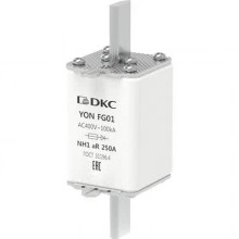 ДКС Предохранитель YON ножевого типа FG1 250А 400V характеристика aR 1FG01-0250-400V-AR DKC