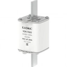 ДКС Предохранитель YON ножевого типа FG2 200А 400V характеристика aR 1FG02-0200-400V-AR DKC