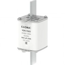 ДКС Предохранитель YON ножевого типа FG2 250А 400V характеристика aR 1FG02-0250-400V-AR DKC