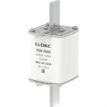 ДКС Предохранитель YON ножевого типа FG2 315А 400V характеристика aR 1FG02-0315-400V-AR DKC
