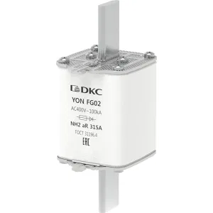 ДКС Предохранитель YON ножевого типа FG2 315А 400V характеристика aR 1FG02-0315-400V-AR DKC ДКС Предохранитель YON ножевого типа FG2 315А 400V характеристика aR 1FG02-0315-400V-AR DKC