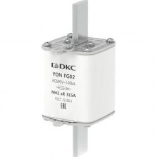 ДКС Предохранитель YON ножевого типа FG2 315А 690V характеристика aR 1FG02-0315-690V-AR DKC