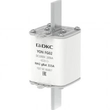 ДКС Предохранитель YON ножевого типа FG2 315А NH2 характеристика gBat 1FG02-0315-GBAT DKC