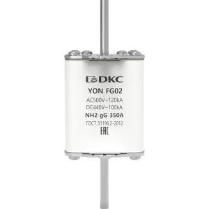 ДКС Предохранитель YON ножевого типа FG2 с одинарной индикацией 350А 1FG02-0350 DKC ДКС Предохранитель YON ножевого типа FG2 с одинарной индикацией 350А 1FG02-0350 DKC