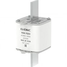 ДКС Предохранитель YON ножевого типа FG3 315А 400V характеристика aR 1FG03-0315-400V-AR DKC