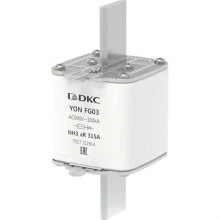 ДКС Предохранитель YON ножевого типа FG3 315А 690V характеристика aR 1FG03-0315-690V-AR DKC