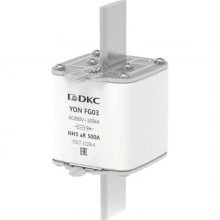 ДКС Предохранитель YON ножевого типа FG3 500А 690V характеристика aR 1FG03-0500-690V-AR DKC