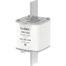 ДКС Предохранитель YON ножевого типа FG3 500А  NH3 характеристика gBat 1FG03-0500-GBAT DKC