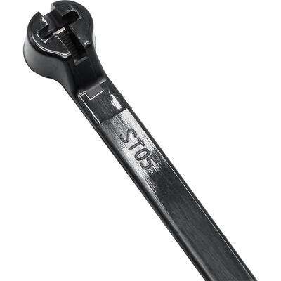 ДКС Хомут P6.6 с двойным замком, черный 4,8x370 21319SR DKC ДКС Хомут P6.6 с двойным замком, черный 4,8x370 21319SR DKC