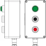 ДКС Взрывозащищенный пост управления из полиэстера CPE-P-04-(1xLG(250)-1xP1B(11)-1xP1R(11))-1xKH2MHK(C)1Ex d e IIC Т5 Gb / Ex tb IIIC T95°C Db IP66/КЗ 2231.041.22.120Q DKC