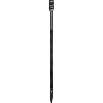 ДКС Хомут P6.6 с плоским замком, черный 9x300 26502SR DKC ДКС Хомут P6.6 с плоским замком, черный 9x300 26502SR DKC