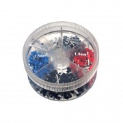 ДКС Контейнер двойных наконечников-гильз с изолир.фланцем 4,00-16,00 кв.мм (1 упаковка - 45 шт) 2ARTD666 DKC