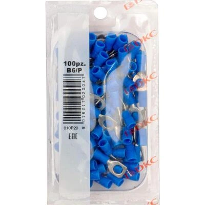 ДКС Наконечник с отверст. под винт и изолир.фланцем 1,5-2,5 кв.мм 6,2 мм (НКИ) (новый аналог 2B6P-EE-PVC) 2B6P DKC ДКС Наконечник с отверст. под винт и изолир.фланцем 1,5-2,5 кв.мм 6,2 мм (НКИ) (новый аналог 2B6P-EE-PVC) 2B6P DKC