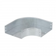 ДКС Угол CPO 90 горизонтальный 90° 300х80 в комплекте с крепежными элементами и соединительными пластинами, необходимыми для монтажа, горячеоцинкованный 36025KHDZ DKC