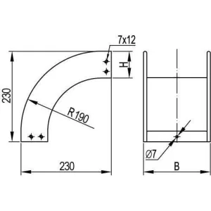 ДКС Угол CD 90 вертикальный внешний 90° 200/80 в комплекте с крепежными элементами и соединительными пластинами, необходимыми для монтажа, цинк-ламельный 36804KZL DKC ДКС Угол CD 90 вертикальный внешний 90° 200/80 в комплекте с крепежными элементами и соединительными пластинами, необходимыми для монтажа, цинк-ламельный 36804KZL DKC