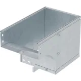 ДКС Угол вертикальный  внешний CDSS 90  осн.100 H80 в комплекте с крепежными элементами и соединительными пластинами, необходимыми для монтажа 37022K DKC