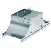 ДКС Крышка-ответвитель TSS осн.100 Н100 в комплекте с крепежными элементамии соединительными пластинами, необходимыми для монтажа, цинк-ламельная 37332KZL DKC